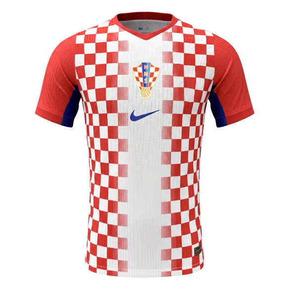 Croatie Maillot Coupe du Monde Joueur Domicile 2026 Coupe Slim