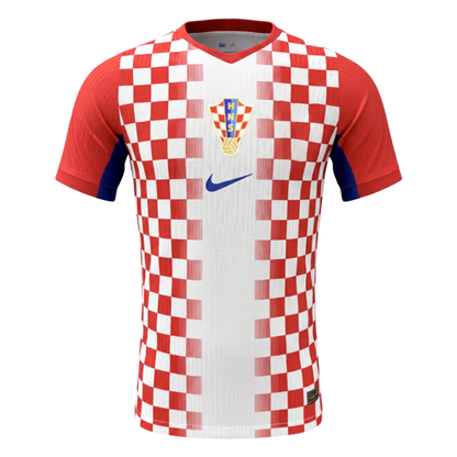 Croatie Maillot Coupe du Monde Joueur Domicile 2026 Coupe Slim