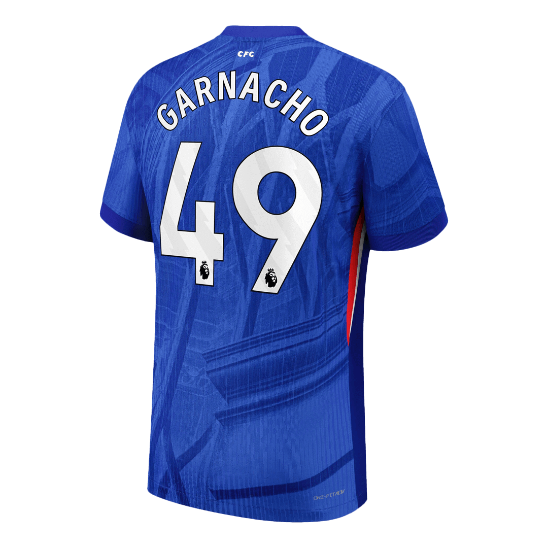 Maglia Chelsea Versione Giocatore Home 2025/26 GARNACHO #49 Slim Fit