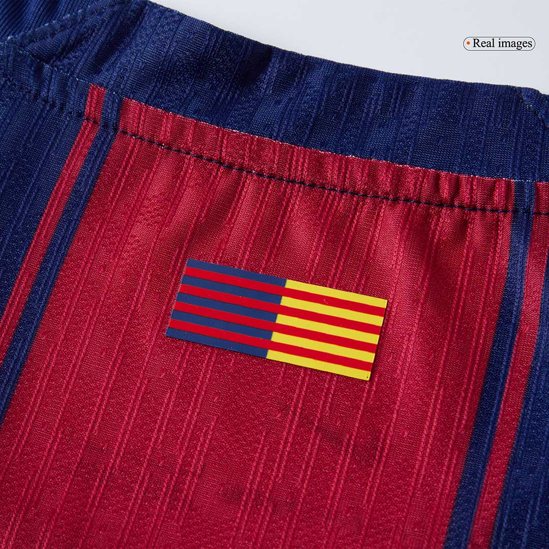 Barcelona Player Version Trikot Heim 2025/26 F.DE JONG #21 Slim Fit