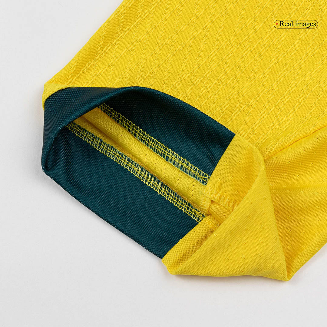 Brazil World Cup Player Version Trikot Heim 2026 Slim Fit
