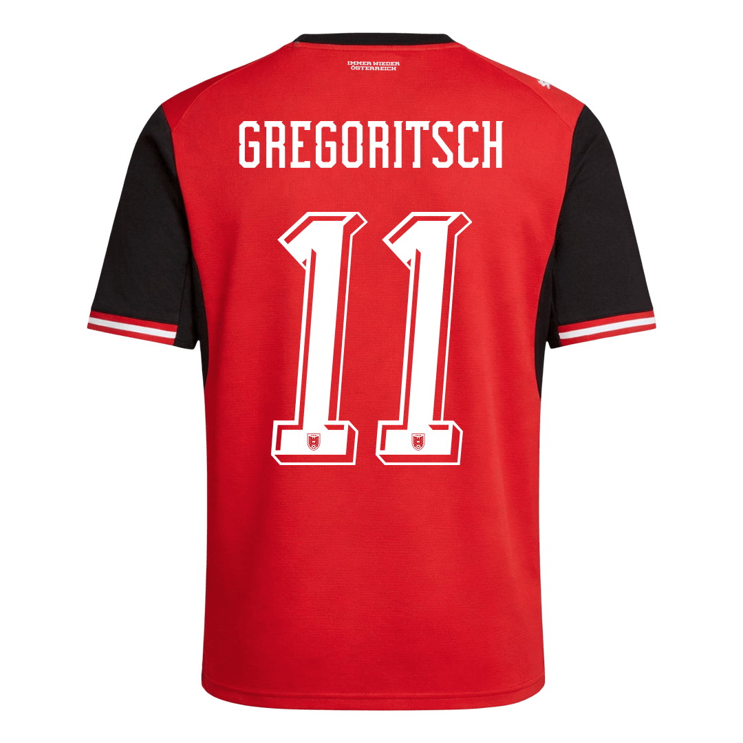 Austria World Cup Maglia Home 2026 GREGORITSCH #11
