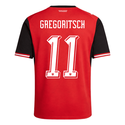 Austria World Cup Maglia Home 2026 GREGORITSCH #11