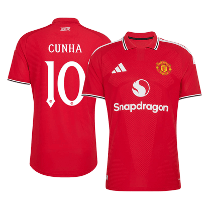 Manchester United Heimtrikot 2026/27 – CUNHA #10 – UCL (Spielerversion)
