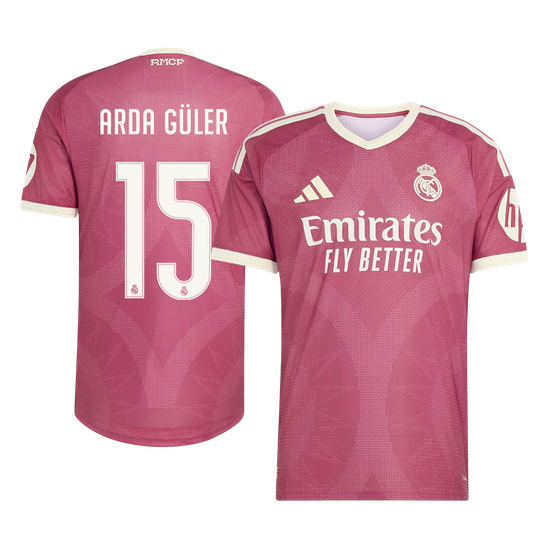 Real Madrid Ausweichtrikot 2026/27 – ARDA GÜLER #15 (Spielerversion)