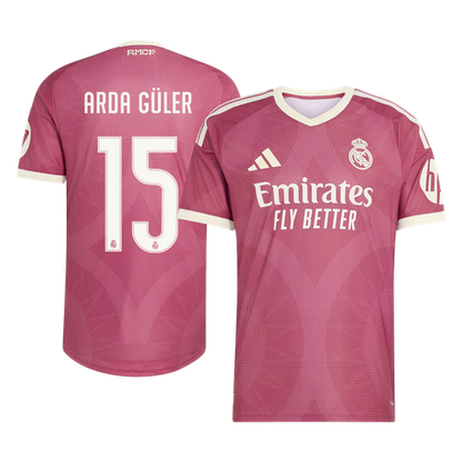 Real Madrid Ausweichtrikot 2026/27 – ARDA GÜLER #15 (Spielerversion)