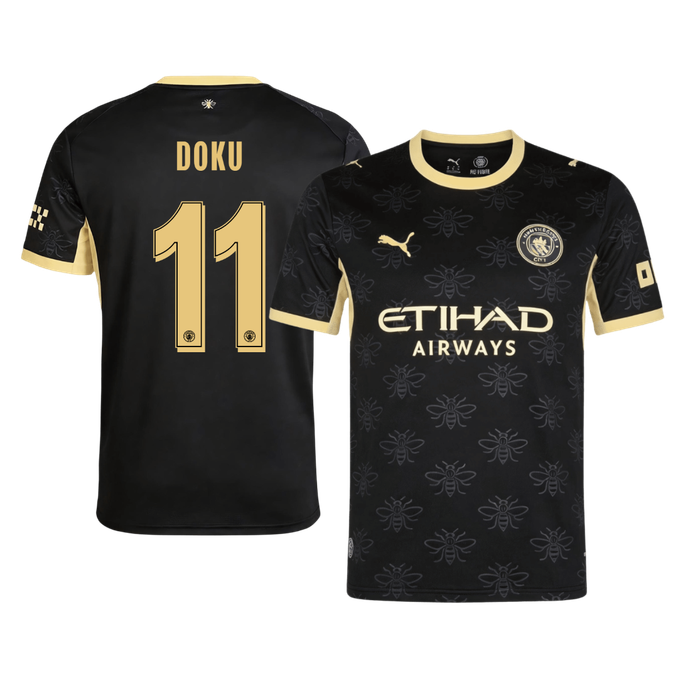 Manchester City Auswärtstrikot 2026/27 – DOKU #11 – UCL