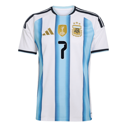 Maglia Argentina Coppa del Mondo Home 2026 DE PAUL #7 [PREMIUM]