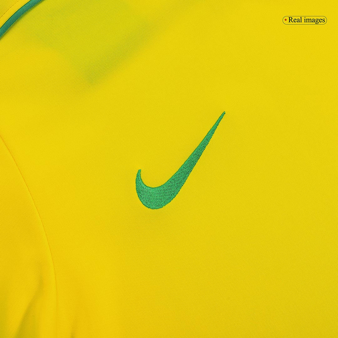 Brazil World Cup Retro Trikot Heim 1998 RONALDO #9