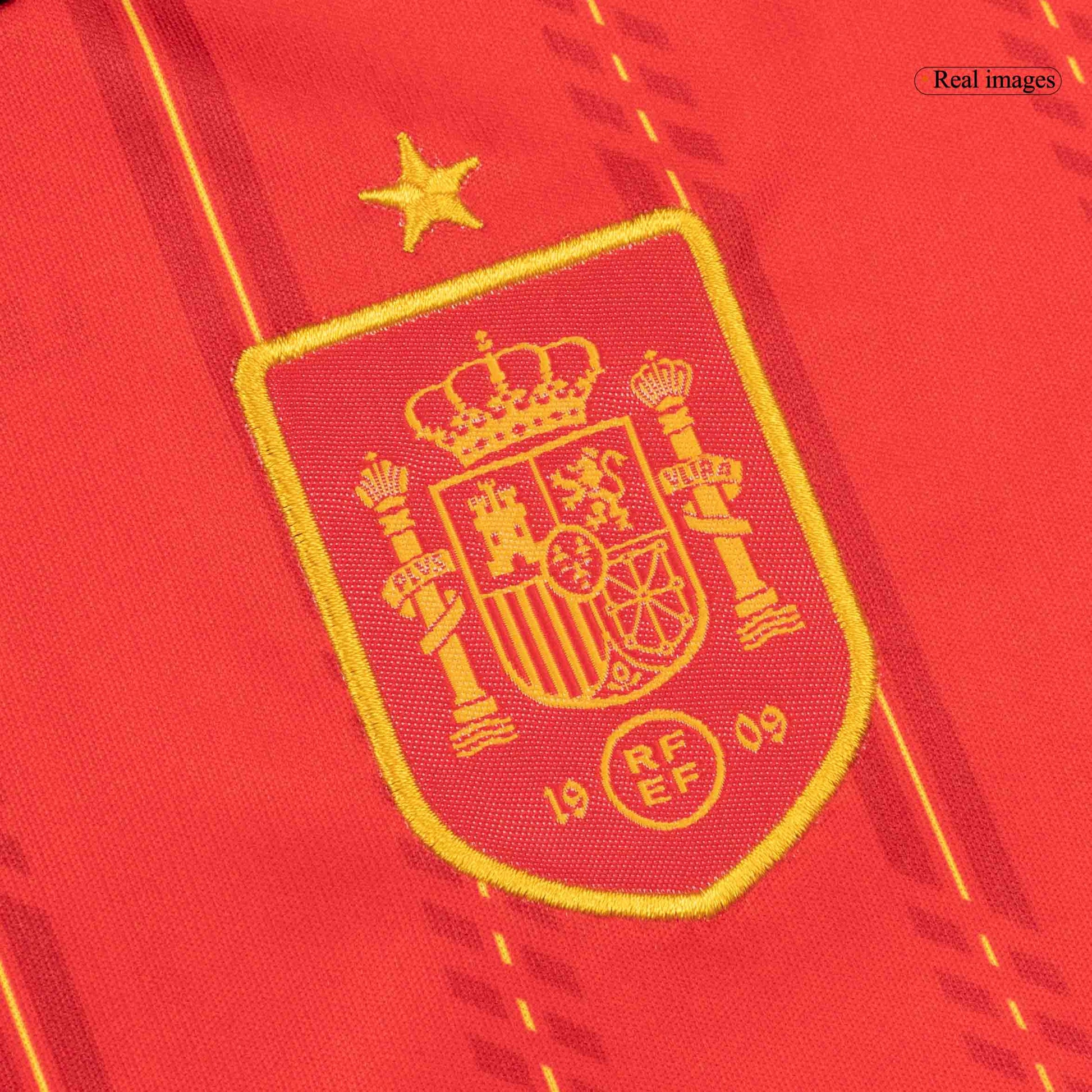 Spain World Cup Kinder Trikot Set Heim 2026 – Bild 9