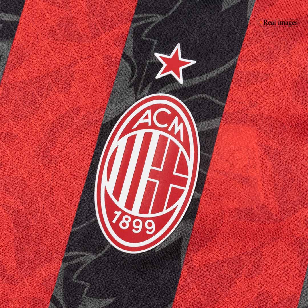 AC Milan Player Version Trikot Heim 2025/26 Slim Fit