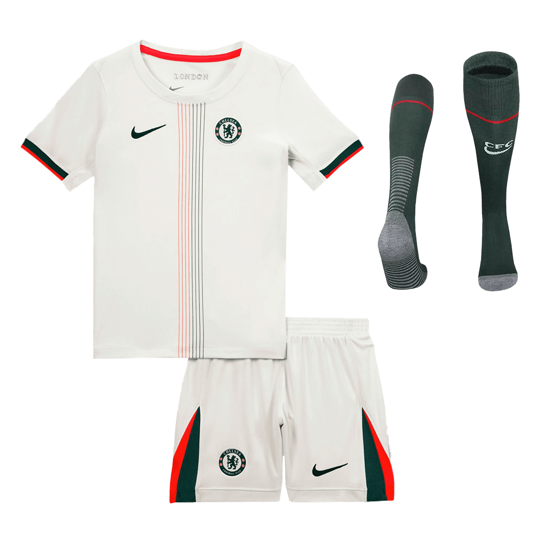 Chelsea Kinder Trikot Komplett-Set Auswärts 2025/26