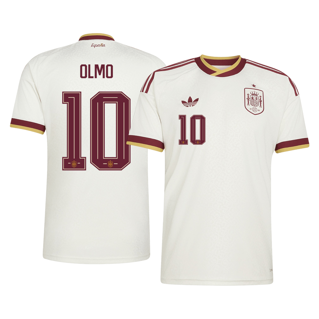 Spagna Maglia Mondiale Trasferta 2026 OLMO #10
