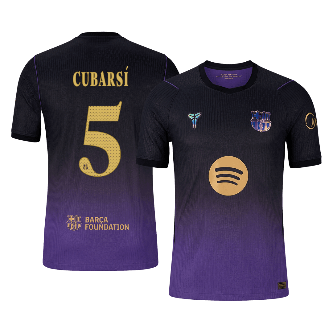 Barcelona Auswärtstrikot 2026/27 – CUBARSÍ #5 – UCL (Spielerversion)