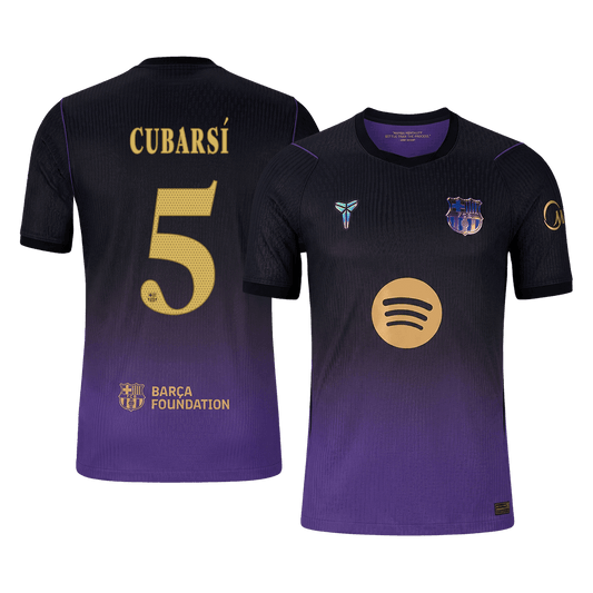 Barcelona Auswärtstrikot 2026/27 – CUBARSÍ #5 – UCL (Spielerversion)