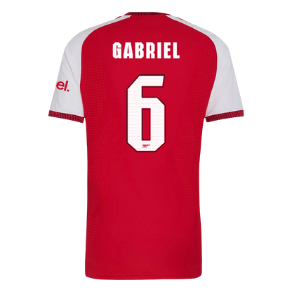 Arsenal Heimtrikot 2026/27 – GABRIEL #6 – UCL (Spielerversion)
