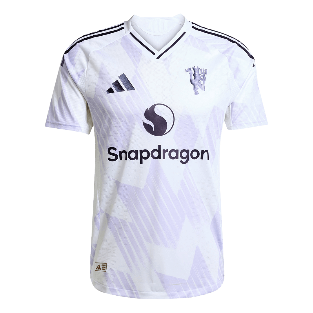 Maglia da Calcio Uomo ManU Versione Giocatore Trasferta 2025/26 Slim Fit