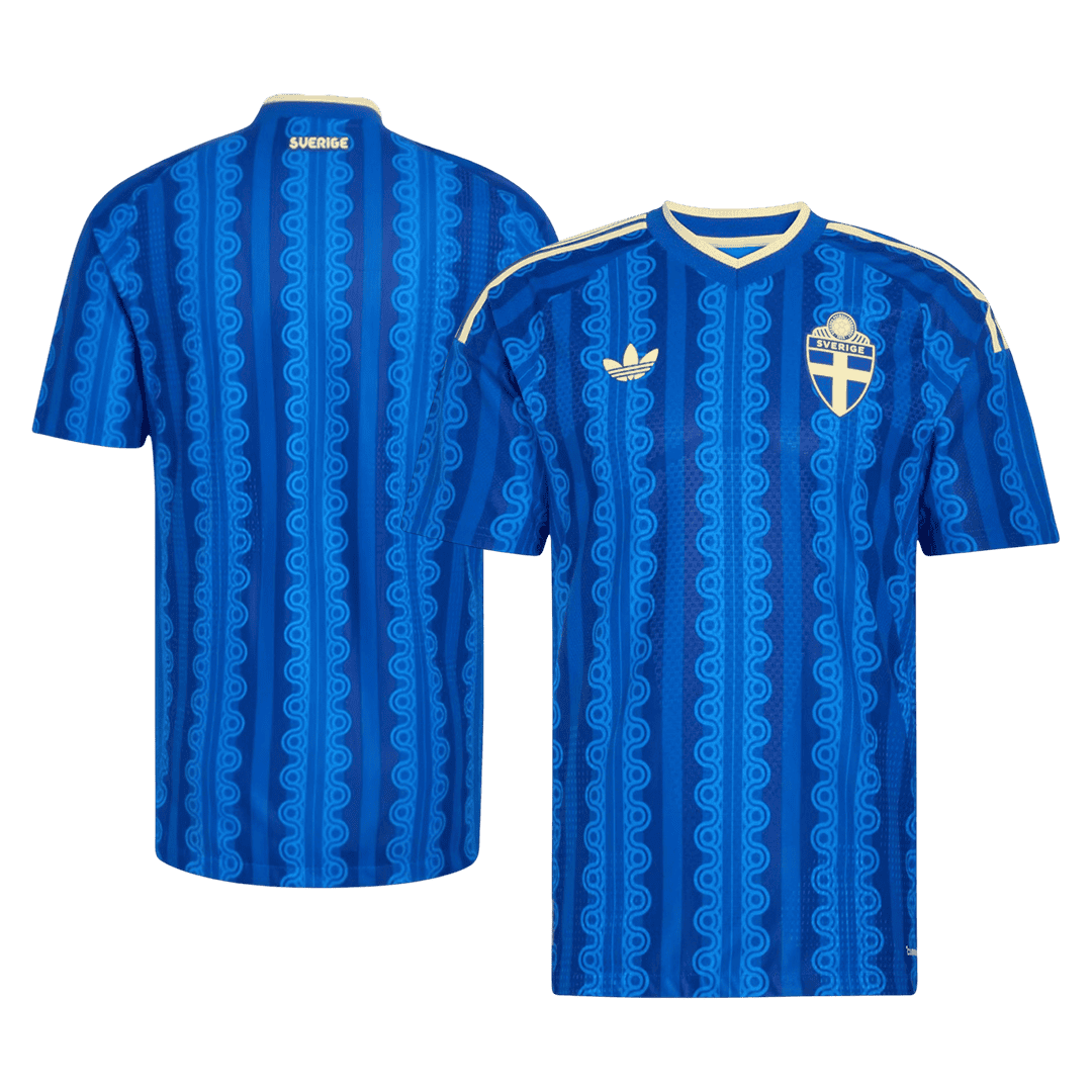 Maillot Suède Coupe du Monde Version Joueur Extérieur 2026 Coupe Slim