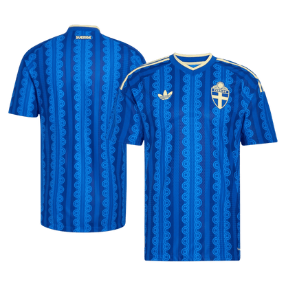 Maillot Suède Coupe du Monde Version Joueur Extérieur 2026 Coupe Slim
