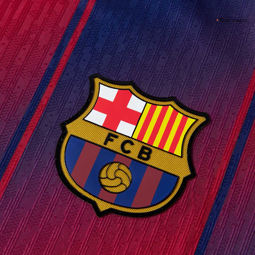 Barcellona Maglia versione giocatore Home 2025/26 KOUNDE #23 Slim Fit