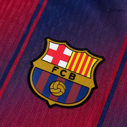 Barcellona Maglia versione giocatore Home 2025/26 KOUNDE #23 Slim Fit
