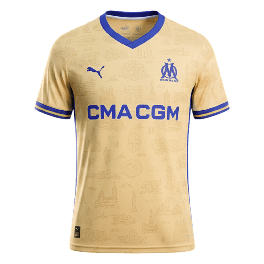 Maglia Marsiglia Quarto Kit Trasferta 2025/26