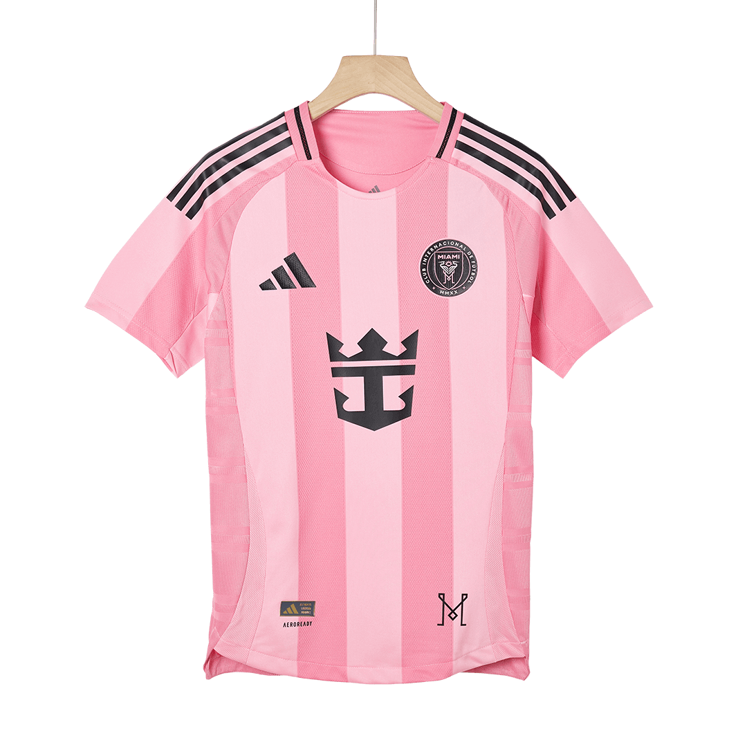 Maillot Domicile Inter Miami CF Version Joueur 2025 DE PAUL #7 Coupe Ajustée