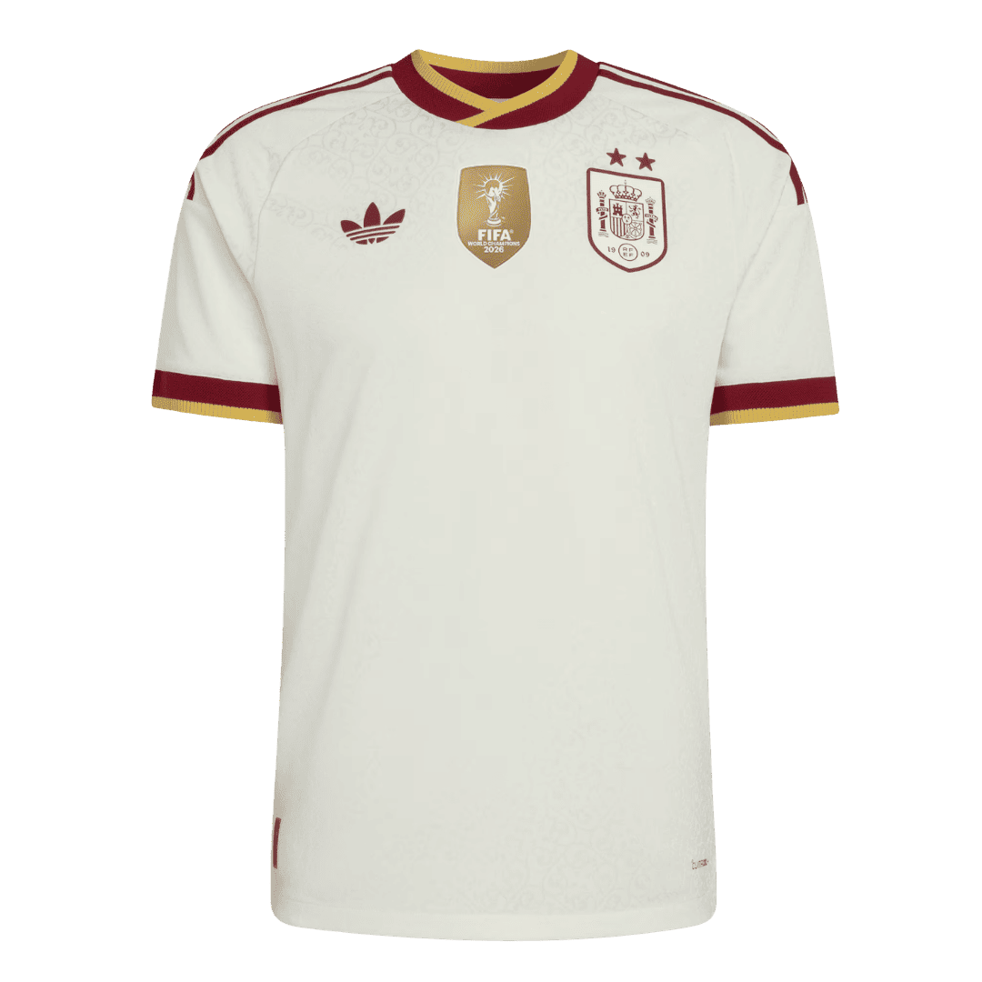 [Champion Edition] Spanien Auswärtstrikot WM 2026 (Spielerversion)