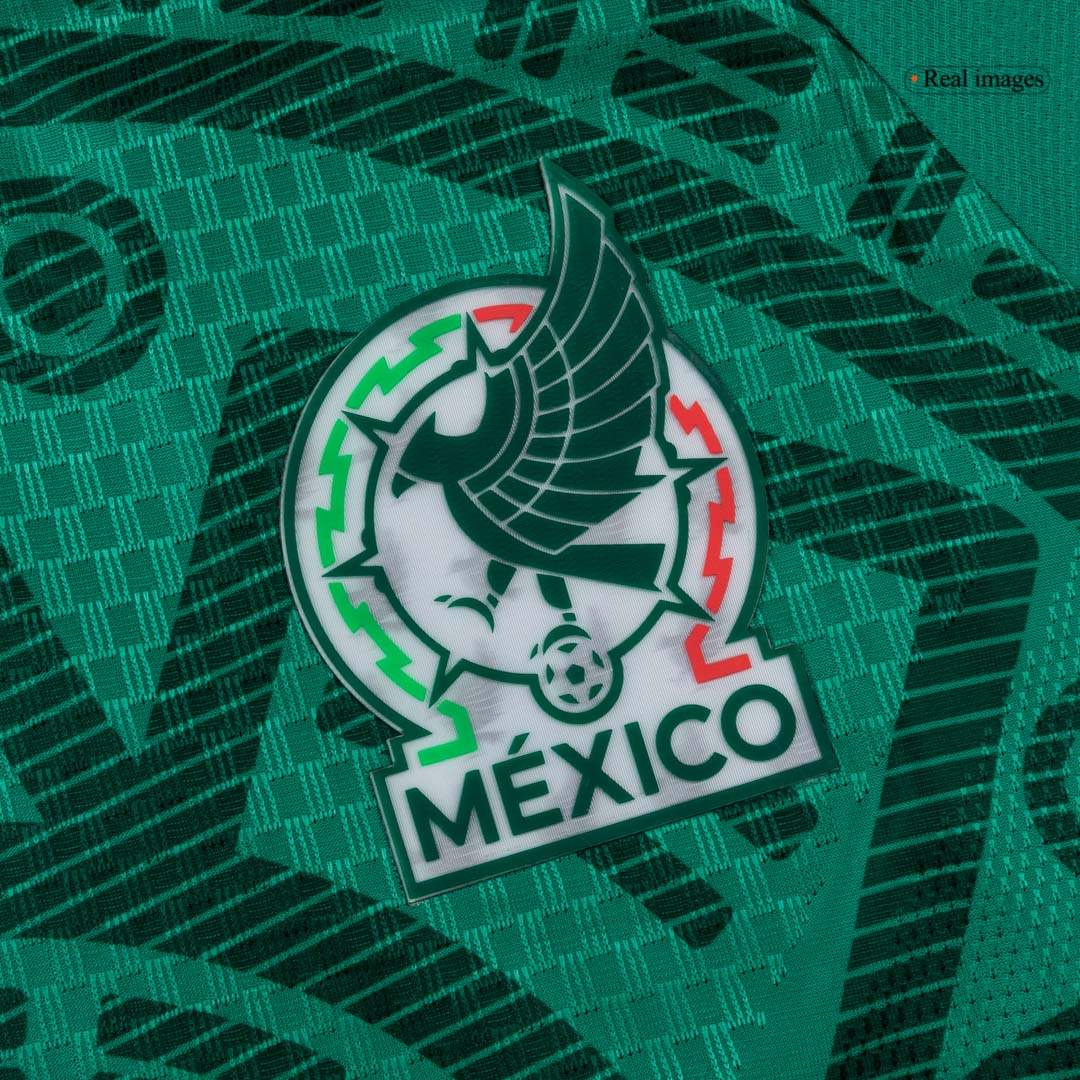 Mexico World Cup Player Version Trikot Heim 2026 S.GIMENEZ #11 Slim Fit