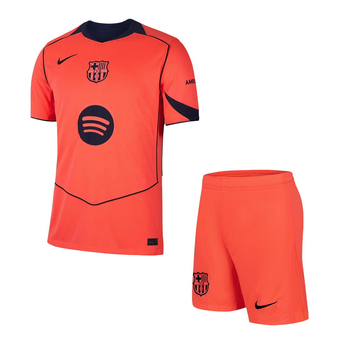 Ensemble Maillot Barcelone Troisième Extérieur 2025/26