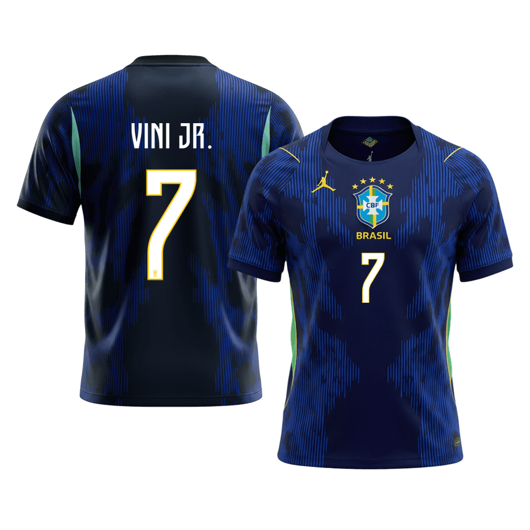 Brazil World Cup Trikot Auswärts 2026 VINI JR. #7