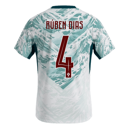 Portugal World Cup Trikot Auswärts 2026 RÚBEN DIAS #4
