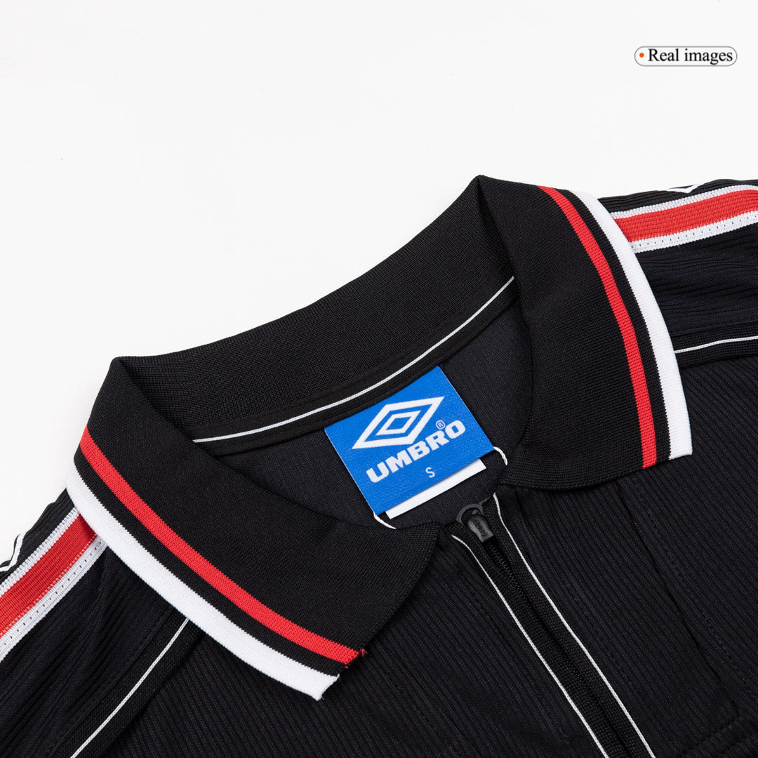 Manchester United Retro Langarm Auswärtstrikot 1998