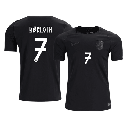Norway World Cup Trikot Auswärts 2026 SØRLOTH #7