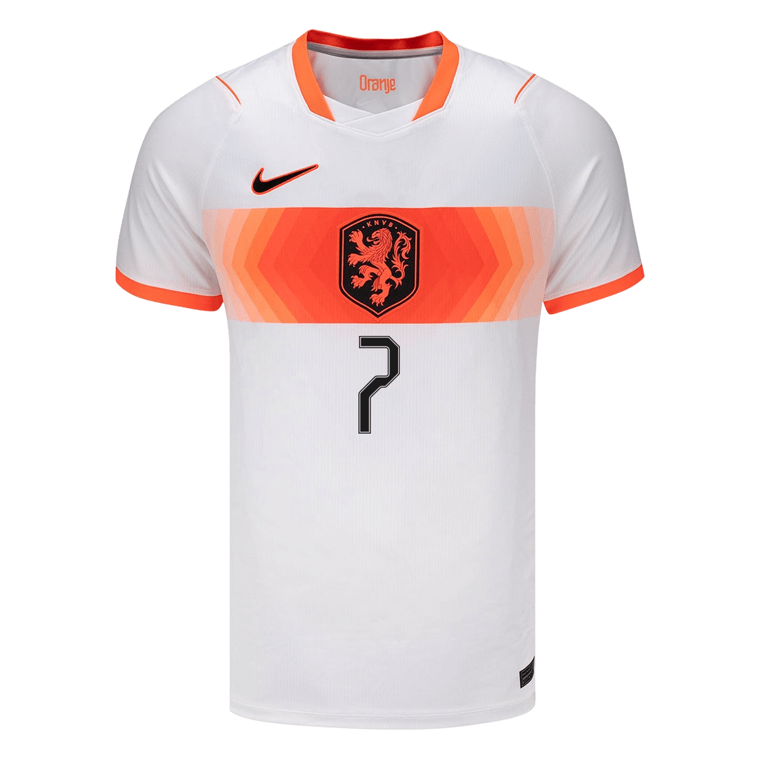 Maillot Pays-Bas Coupe du Monde Extérieur 2026 XAVI #7