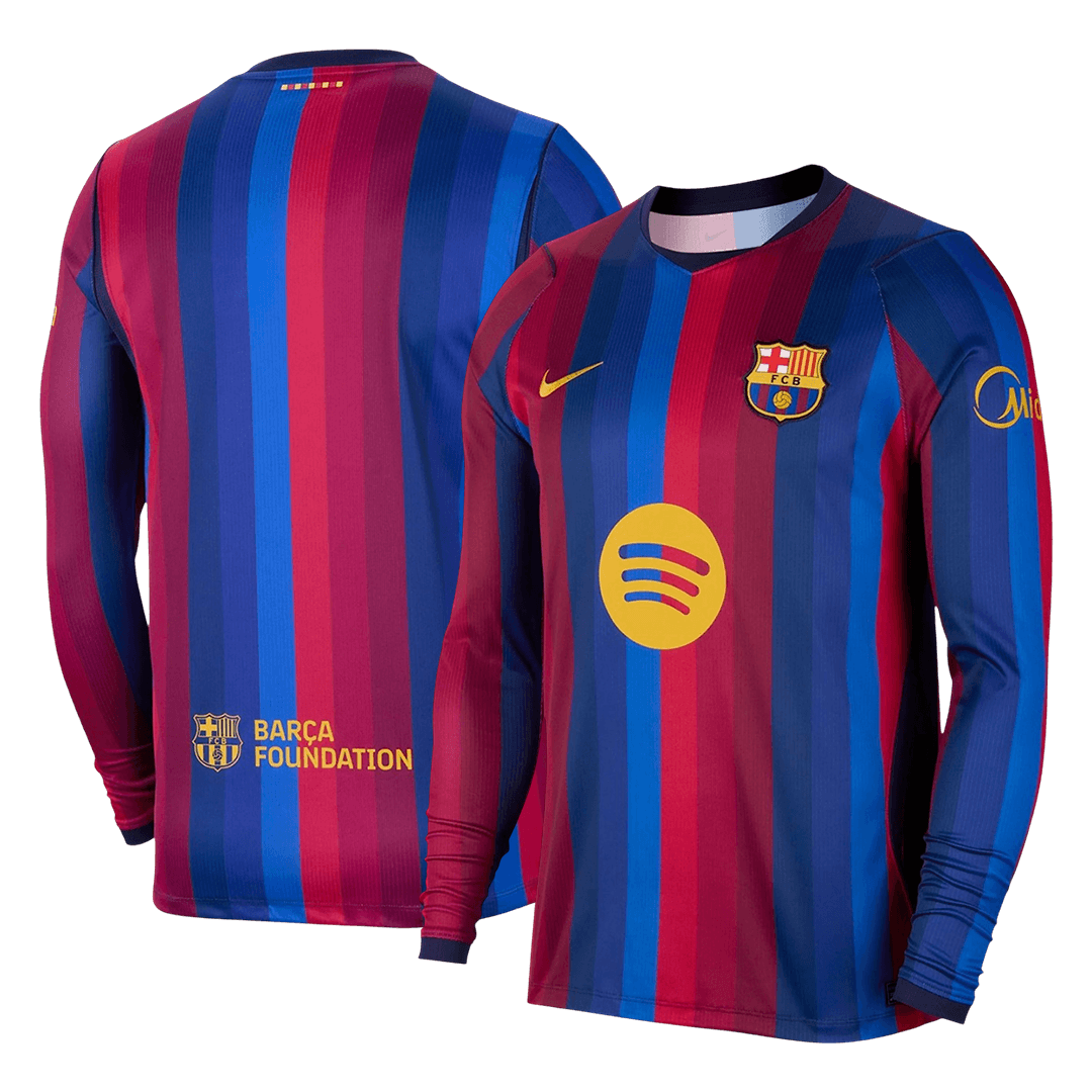 Barcelona Langarm Heimtrikot 2026/27