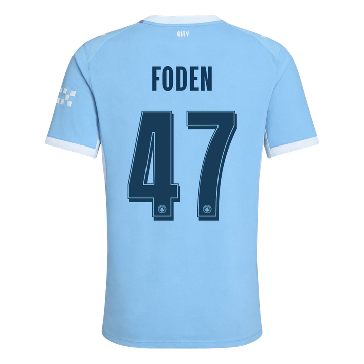 Manchester City Heimtrikot 2026/27 – FODEN #47 – UCL (Spielerversion)