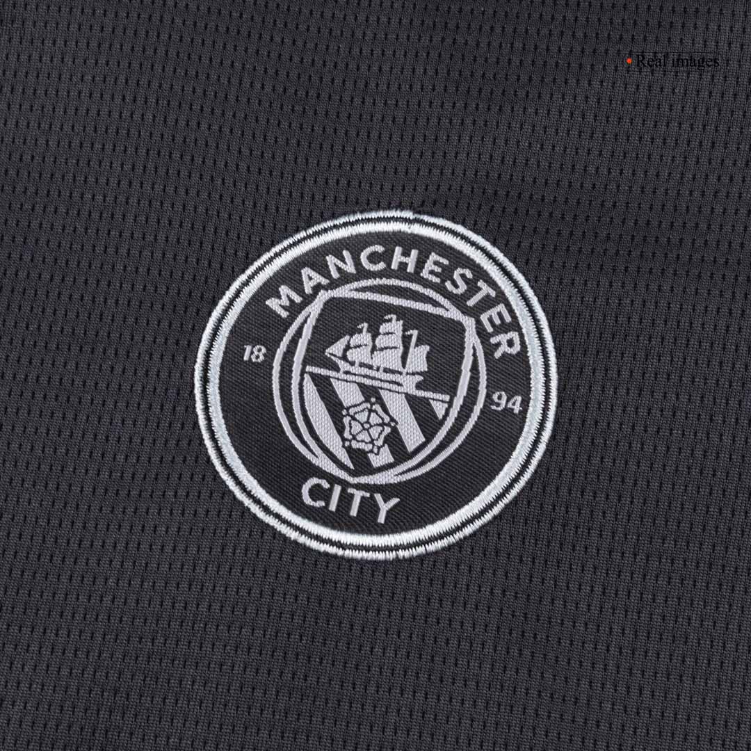 Manchester City Kinder Trikot Komplett-Set Auswärts 2025/26 – Bild 8