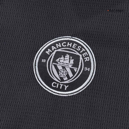 Manchester City Kinder Trikot Komplett-Set Auswärts 2025/26 – Bild 8