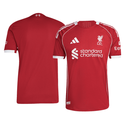 Maglia Liverpool versione giocatore Home 2025/26 Slim Fit