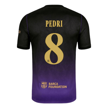 Barcelona Auswärtstrikot 2026/27 – PEDRI #8 – UCL