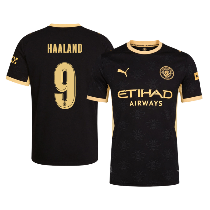 Manchester City Auswärtstrikot 2026/27 – HAALAND #9 – UCL (Spielerversion)