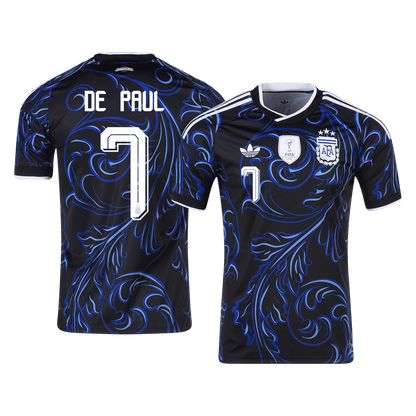 Maglia trasferta Argentina Coppa del Mondo 2026 DE PAUL #7