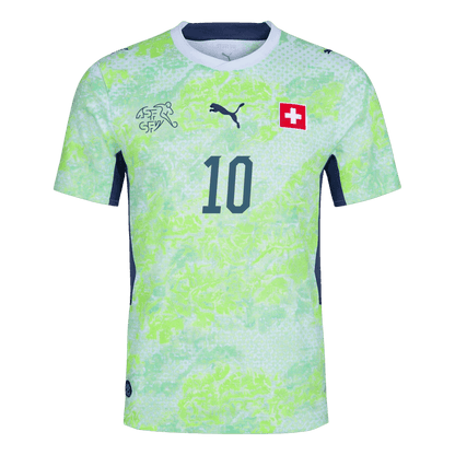 Nati World Cup Player Version Trikot Auswärts 2026 XHAKA #10 Slim Fit