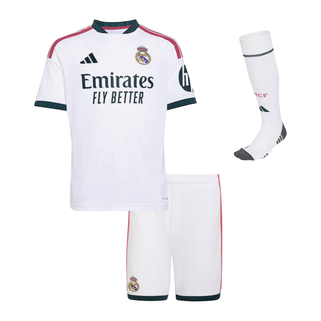 Real Madrid Heimtrikot-Set mit Stutzen Kinder 2026/27