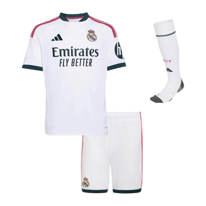 Real Madrid Heimtrikot-Set mit Stutzen Kinder 2026/27