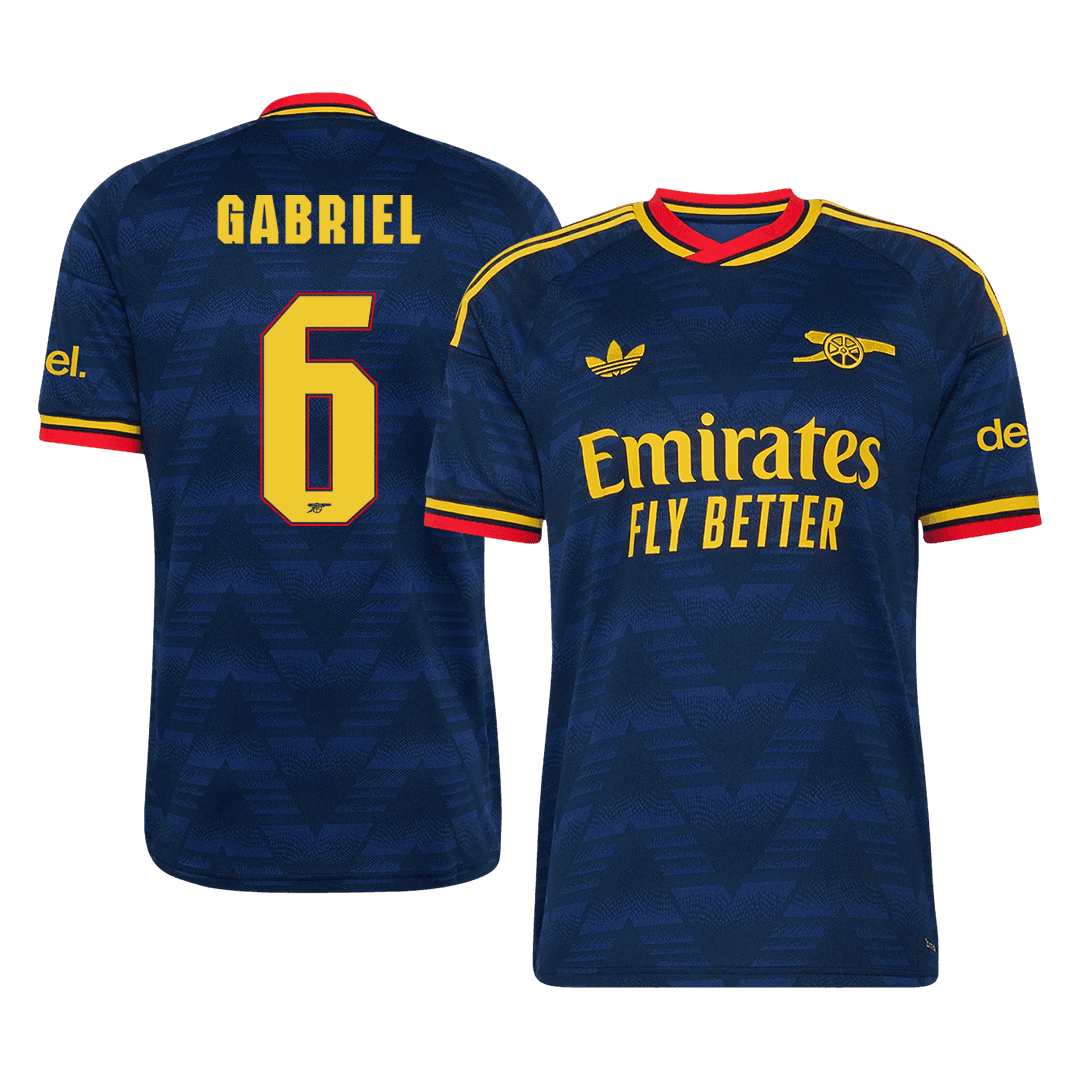 Arsenal Auswärtstrikot 2026/27 – GABRIEL #6 – UCL