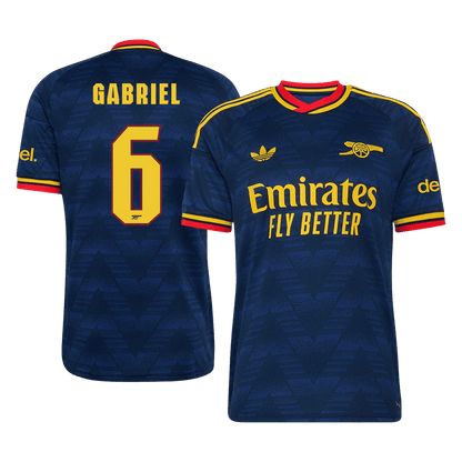 Arsenal Auswärtstrikot 2026/27 – GABRIEL #6 – UCL