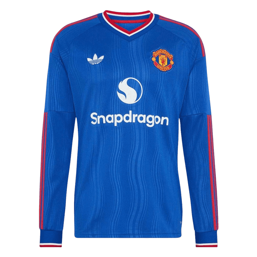 Manchester United Langarm Auswärtstrikot 2026/27