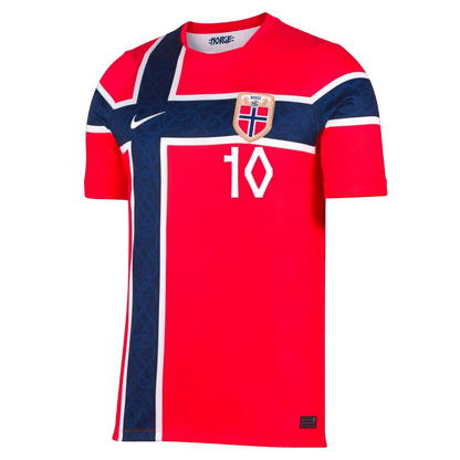 Norway World Cup Trikot Heim 2026 Ødegaard #10 – Bild 2